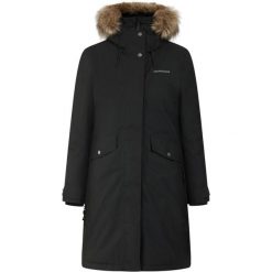 Parka dla kobiet Didriksons Erika. Czarne parki damskie Didriksons, na jesień, xl, bez wzorów, bez kaptura. Za 1,277.00 zł.