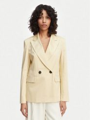 MAX&Co. Marynarka Giraffa 2616041054200 Beżowy Regular Fit. Brązowe marynarki i żakiety damskie MAX&Co., bez wzorów, z bawełny, bez kołnierzyka, bez ramiączek. Za 1,289.00 zł.