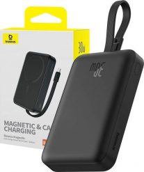 Powerbank Baseus Powerbank magnetyczny Baseus Magnetic Mini 10000mAh 30W MagSafe (czarny). Czarne powerbanki Baseus. Za 151.10 zł.