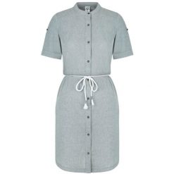 Sukienka damska LOAP Nury z bawełny, XS. Fioletowe sukienki damskie Lolë, xs, bez wzorów, z bawełny, sportowe, bez kołnierzyka, bez ramiączek, sportowe. Za 162.99 zł.