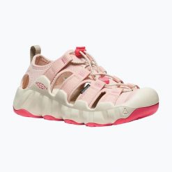 Sandały damskie KEEN Hyperport H2. Czerwone sandały damskie Keen, bez wzorów, bez obcasa, bez zapięcia. Za 399.99 zł.