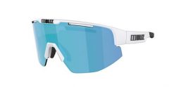 Okulary przeciwsłoneczne Bliz Matrix Small. Białe okulary przeciwsłoneczne damskie Bliz, prostokątne. Za 349.99 zł.