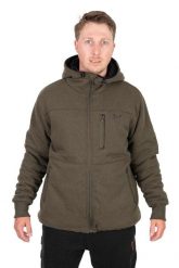 Kurtka Wędkarska Sherpa Fox Collection Jkt Green Black. Zielone kurtki męskie FOX, m, bez wzorów, z bawełny, z kapturem. Za 435.50 zł.