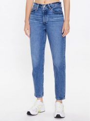 Levi's® Jeansy 501® '81 A4699-0009 Niebieski Straight Fit. Niebieskie jeansy damskie bez wzorów, z bawełny. Za 439.99 zł.