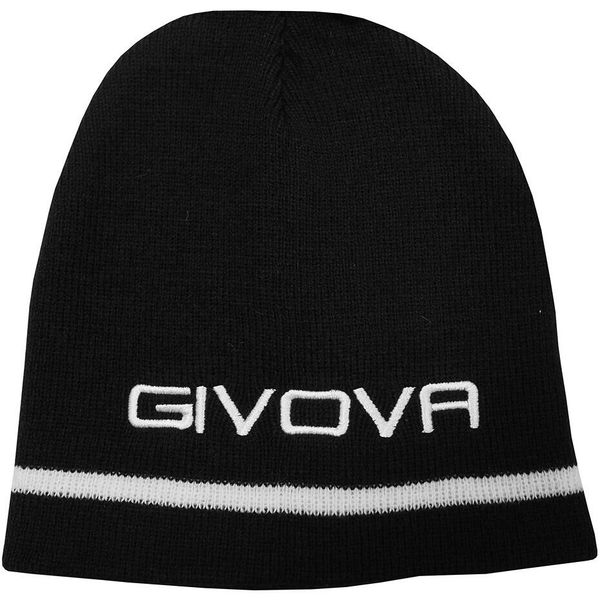 Czapka piłkarska dla dorosłych Givova Zuccotto czarna. Białe czapki damskie Givova, bez wzorów, sportowe. Za 18.95 zł.
