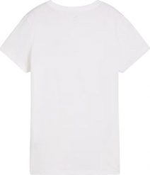 Puma Koszulka damska Puma ESS Small No.1 Logo Tee biała 682372 02 M. Białe bluzki damskie Puma, m, bez wzorów, bez kołnierzyka, bez ramiączek. Za 73.74 zł.