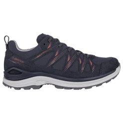 Buty trekkingowe damskie Lowa Innox Evo Ii Gtx. Niebieskie obuwie trekkingowe damskie Lowa, z materiału, bez zapięcia. Za 958.00 zł.