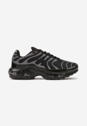 Czarno-Srebrne Buty Sportowe Sneakersy Ozdobione Tłoczeniem Zalirae. Czarne buty sportowe męskie Born2be, bez wzorów, z dresówki, bez zapięcia. Za 129.99 zł.