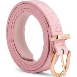 Paski ACCCESSORIES 1W2-002-SS19. Czerwone paski damskie ACCCESSORIES, bez wzorów, ze skóry ekologicznej. W wyprzedaży za 13.99 zł.
