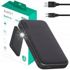 Powerbank Aukey Powerbank 10000mAh AUKEY Spark Go USB-C USB-A PB-Y46P SZYBKIE ŁADOWANIE. Powerbanki Aukey. Za 241.98 zł.