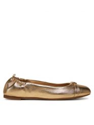 MICHAEL Michael Kors Baleriny Mandy Flex Ballet 40S5MAFP1M Złoty. Żółte balerinki damskie MICHAEL Michael Kors, bez wzorów, ze skóry, bez obcasa, bez zapięcia. Za 339.99 zł.