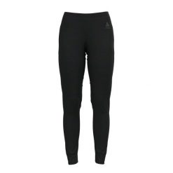 Legginsy termoaktywne damskie ODLO Merino 200 BL Bottom Long. Czarne bielizna sportowa damska ODLO, bez wzorów, z wełny. Za 368.60 zł.