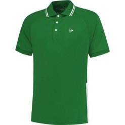 Koszulka sportowa męska Dunlop Club Polo Shirt. Zielone koszulki sportowe męskie Dunlop, m, bez wzorów, bez ramiączek, tenisowe. Za 159.99 zł.