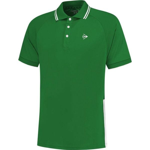 Koszulka sportowa męska Dunlop Club Polo Shirt. Zielone koszulki sportowe męskie Dunlop, m, bez wzorów, bez ramiączek, tenisowe. Za 159.99 zł.