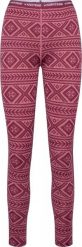 Hi-Tec Damskie legginsy spodnie termoaktywne Kari traa Floke Pant różowe rozmiar L. Czerwone bielizna sportowa damska Hi-tec, bez wzorów. Za 221.23 zł.