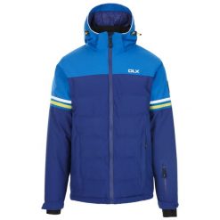 Dlx Deacon — męska kurtka narciarska 4090. Niebieskie kurtki sportowe męskie DLX, m, bez wzorów, z materiału, bez kaptura, narciarskie. Za 602.99 zł.