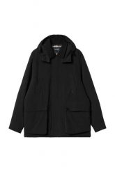 Męska parka Carhartt Bryce Jacket Black I032249-00E. Czarne parki męskie Carhartt, m, bez wzorów, z bawełny, bez kołnierzyka, z kapturem. Za 459.00 zł.