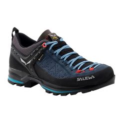Buty trekkingowe damskie Salewa MTN Trainer 2 GTX. Czarne obuwie trekkingowe damskie Salewa, bez zapięcia. Za 899.99 zł.