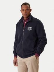 Tommy Hilfiger Bluza Arch Stand MW0MW41425 Granatowy Regular Fit. Niebieskie bluzy męskie Tommy Hilfiger, m, bez wzorów, z bawełny, bez ramiączek, bez kaptura. Za 489.99 zł.