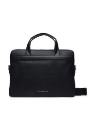 Tommy Hilfiger Torba na laptopa Th Business Leather Computer Bag AM0AM14731 Czarny. Czarne torby na laptopa damskie Tommy Hilfiger, bez wzorów, ze skóry. Za 1,299.00 zł.