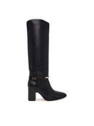 Marciano Guess Kozaki G6BZ30 L0229 Czarny. Czarne kozaki damskie Marciano Guess, z aplikacjami, ze skóry, bez obcasa, na słupku, bez zapięcia. Za 2,259.00 zł.