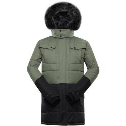 Męska kurtka zimowa Alpine Pro 4XL - ciepła i oddychająca. Zielone kurtki męskie Alpine Pro, na zimę, m, bez wzorów, sportowe. Za 437.99 zł.