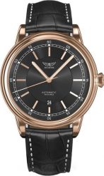 Zegarek Aviator Zegarek męski Aviator V.3.32.2.242.4 czarny. Czarne zegarki męskie AVIATOR, bez wzorów. Za 5,150.00 zł.
