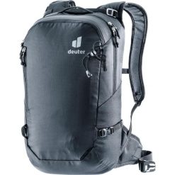 Plecak na narty Deuter Freecline 15 - black. Czarne plecaki męskie Deuter, bez wzorów, sportowe. Za 444.99 zł.