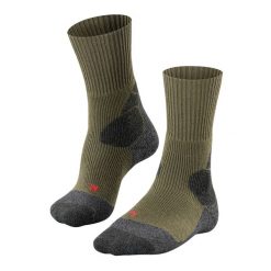 Skarpetki Falke TKX Expedition. Zielone skarpety męskie Falke, bez wzorów, z elastanu. Za 189.50 zł.