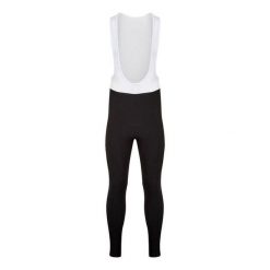 Damskie długie spodnie kolarskie z szelkami Essential – Czarne. Czarne spodnie sportowe damskie KEADA SPORTS, bez wzorów, sportowe, długie, rowerowe. Za 332.00 zł.