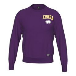 Bluza z okrągłym dekoltem Errea Graphic 51. Fioletowe bluzy męskie ERREA, m, bez wzorów, z bawełny, bez ramiączek, bez kaptura. Za 190.50 zł.