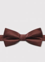 Brązowa mucha męska w strukturalny wzór. Brązowe krawaty i muchy Pako Lorente, bez wzorów, z poliesteru, eleganckie. Za 99.99 zł.