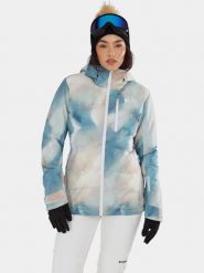 Kurtka Narciarska Damska Fundango Pumila. Białe kurtki sportowe damskie FUNDANGO, na zimę, m, bez wzorów, z materiału, bez ramiączek, z kapturem, narciarskie. Za 599.00 zł.