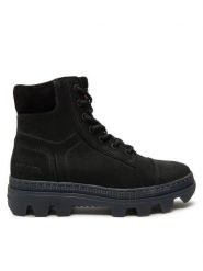 G-Star Raw Botki Noxer Boot Mid W D26648 Czarny. Czarne botki damskie G-Star Raw, bez wzorów, ze skóry, retro, bez obcasa, na płaskiej podeszwie, bez zapięcia. Za 699.99 zł.