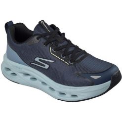 Buty sportowe męskie Skechers Max Cushioning Glide step T. Niebieskie buty sportowe męskie Skechers, bez wzorów, bez zapięcia, na fitness i siłownię. Za 590.00 zł.