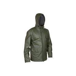 Kurtka myśliwska 300 WTP. Brązowe kurtki męskie SOLOGNAC, s, bez wzorów, z materiału, bez kaptura. Za 149.99 zł.