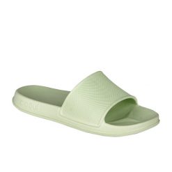 Klapki basenowe damskie Coqui Tora. Zielone klapki damskie Coqui, bez wzorów, sportowe, bez obcasa, bez zapięcia. Za 64.00 zł.