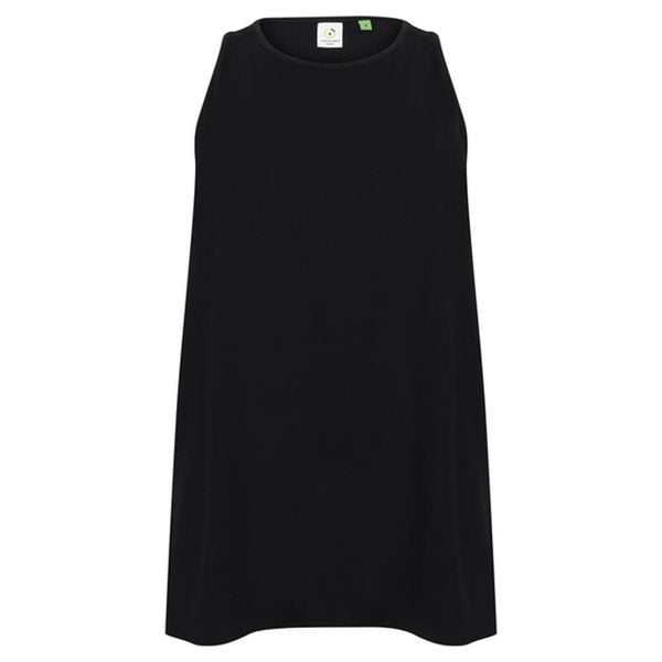 Koszulka Damska Z Odkrytymi Plecami. Czarne bluzki damskie TOMBO, bez wzorów, sportowe, bez kołnierzyka, bez ramiączek. Za 95.99 zł.