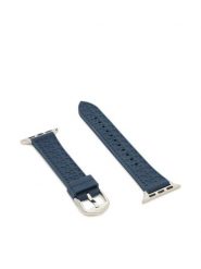 Fossil Wymienny pasek do zegarka Apple Watch S380019 Granatowy. Niebieskie paski damskie FOSSIL, bez wzorów. Za 129.99 zł.