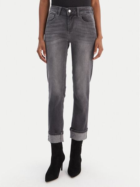 Liu Jo Jeansy UF5006 D4615 Szary Regular Fit. Szare jeansy damskie Liu Jo, bez wzorów, z bawełny. Za 719.99 zł.