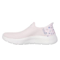 Buty sportowe Sneakersy damskie, Slip-Ins: GO WALK Flex. Czerwone obuwie sportowe damskie Skechers, bez wzorów, bez zapięcia. Za 349.99 zł.