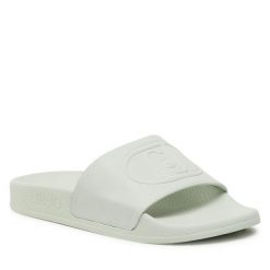 Klapki Liu Jo. Zielone klapki damskie Liu Jo, bez wzorów, bez obcasa, bez zapięcia. Za 299.99 zł.