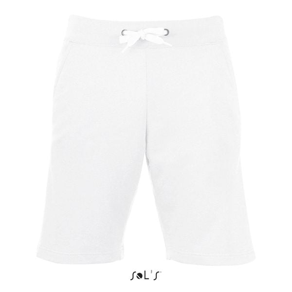 Szorty Sol's June. Białe szorty damskie SOL'S, bez wzorów, z bawełny. Za 150.50 zł.