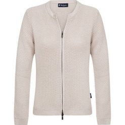 Kardigan w kolorze beżowym. Brązowe kardigany damskie Denim Culture, l, bez wzorów, z bawełny, bez kołnierzyka. W wyprzedaży za 144.95 zł.