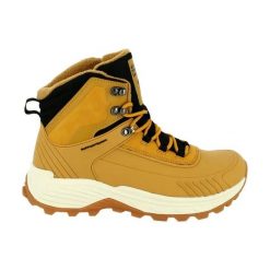 Buty trekkingowe Élémenterre Boulder. Brązowe obuwie trekkingowe damskie Elementerre, z gumy, bez zapięcia. Za 408.00 zł.