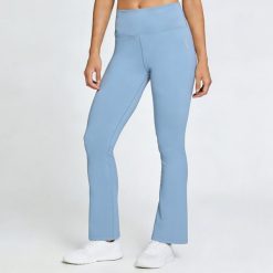 Szerokie legginsy Softee Magnitude Azul Acero. Niebieskie legginsy damskie Softee, bez wzorów, z elastanu. Za 180.99 zł.