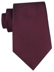 Męski Krawat - Chattier - Bordowy z Mikrostrukturą Tkaniny. Czerwone krawaty i muchy Chattier, bez wzorów, z tkaniny, eleganckie. Za 55.00 zł.