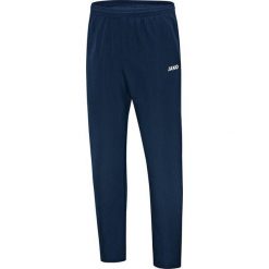 Damskie spodnie dresowe Jako loisir Classico. Niebieskie spodnie dresowe damskie Jako, bez wzorów, z dresówki, sportowe, do piłki nożnej. Za 262.50 zł.