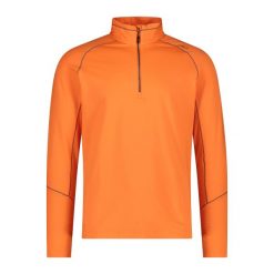 Koszulka CMP. Brązowe bluzy męskie CMP, bez wzorów, z materiału, sportowe, bez ramiączek, bez kaptura. Za 196.45 zł.