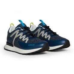 Buty męskie Napapijri Valley. Zielone buty zimowe męskie Napapijri, bez wzorów, bez obcasa, bez zapięcia. Za 369.99 zł.